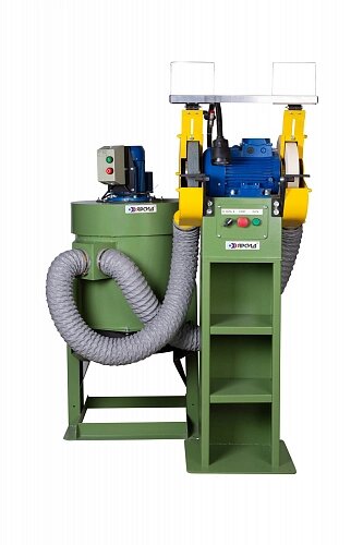 Станок точильно-шлифовальный ТШ 1.35 с пылесосом ПЦ-750-У