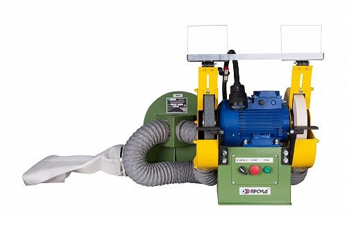 Станок точильно-шлифовальный ТШ 1.35 с пылесосом ПП-750-У