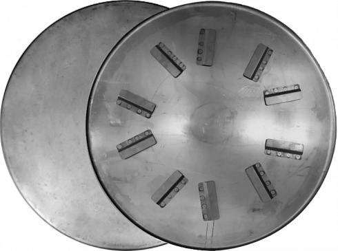 Затирочный диск Linolit 1200.10.5 С (10 креплений, ХК сталь)