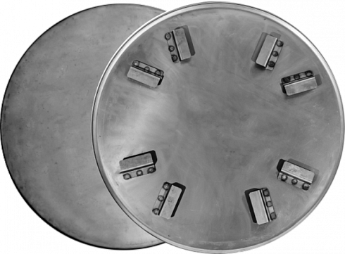 Затирочный диск Linolit 1200.8.4 С (8 креплений, ХК сталь)