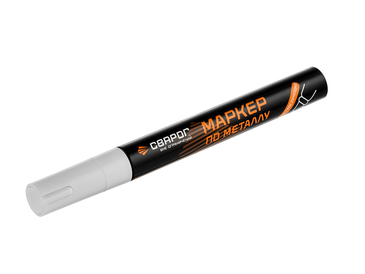 Маркер по металлу 3 мм  , белый
