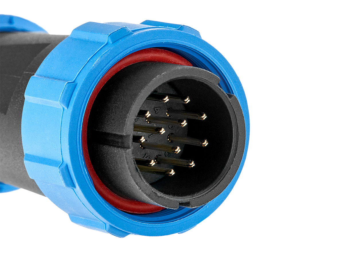 Разъём 12-pin IHQ0147 (штекер)