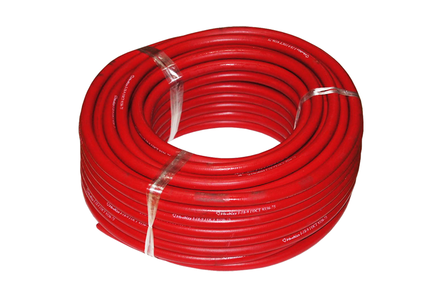 Рукав красный Ø 9.0 мм , 1 м