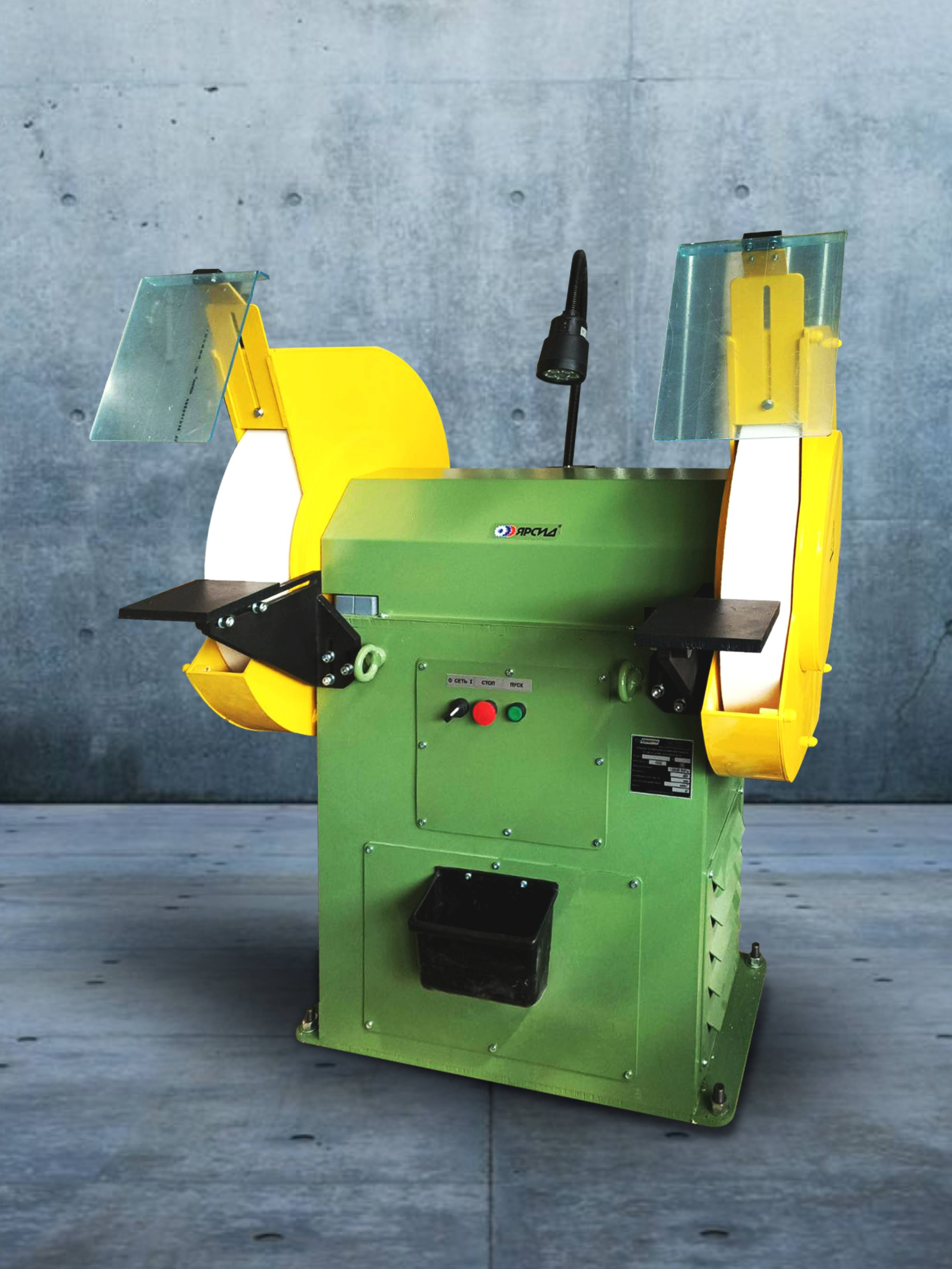 Станок точильно-шлифовальный ТШ 4М.35 с пылесосом ПП-750/У