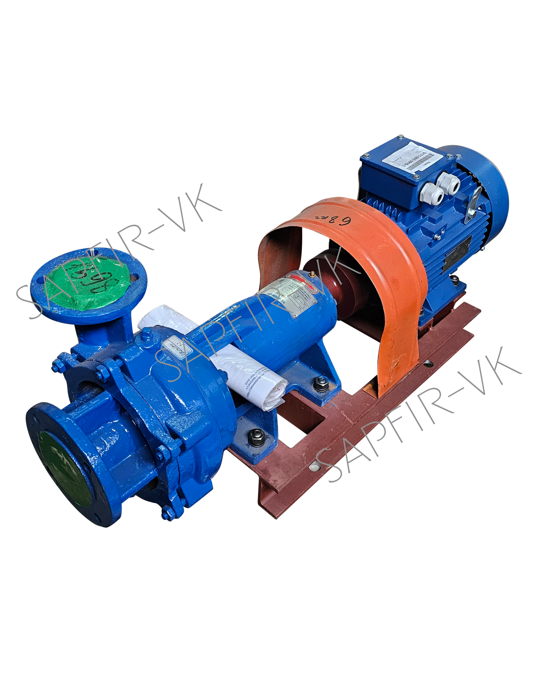 Насос 1К20-30 4 кВт АИР100S2 агрегат на раме